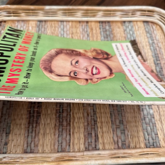 Vintage Cosmopolitan Magazine - March 1957 - Picture 3 of 13